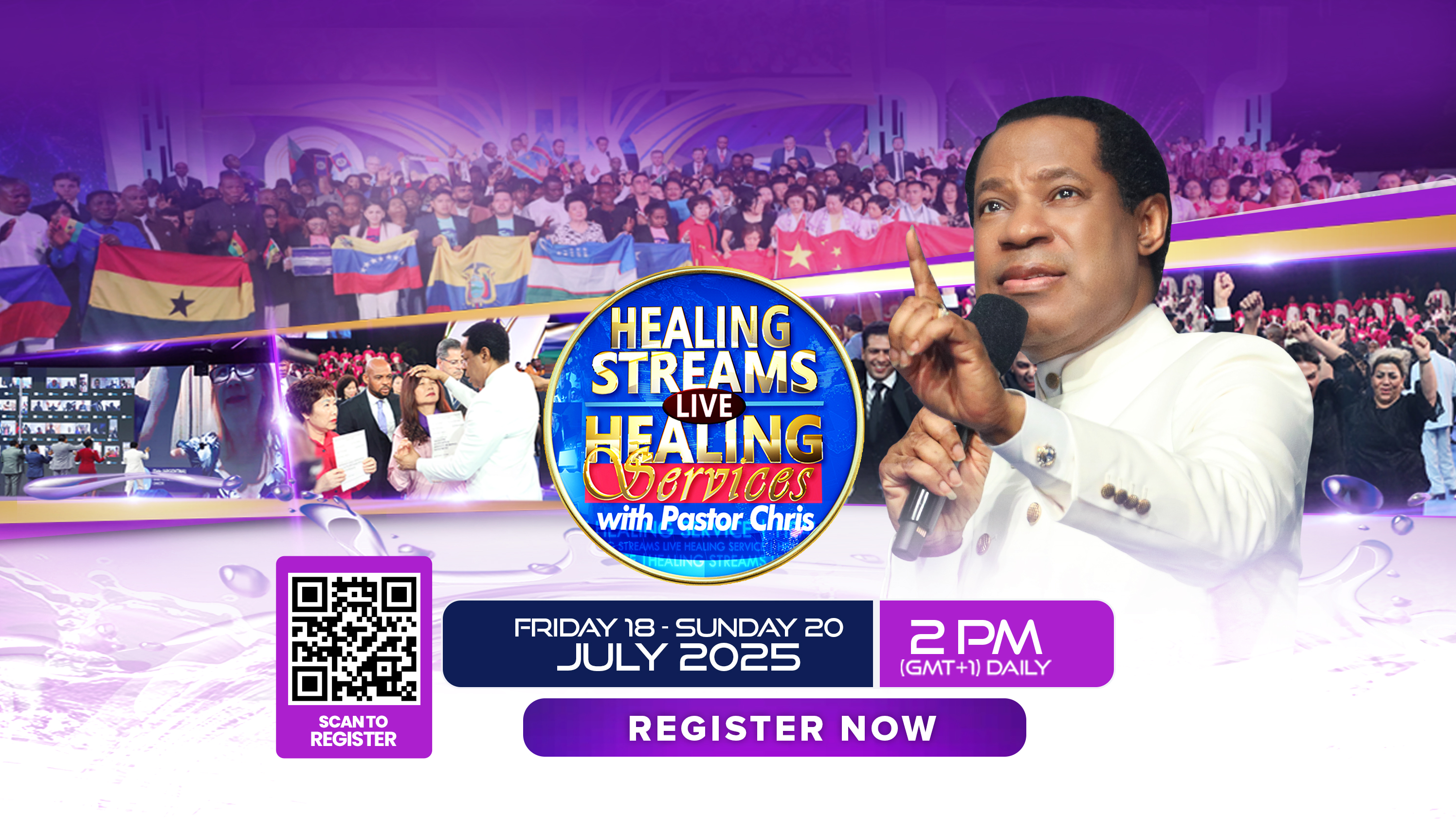 Healing Streams Live Healing Services with Pastor Chris